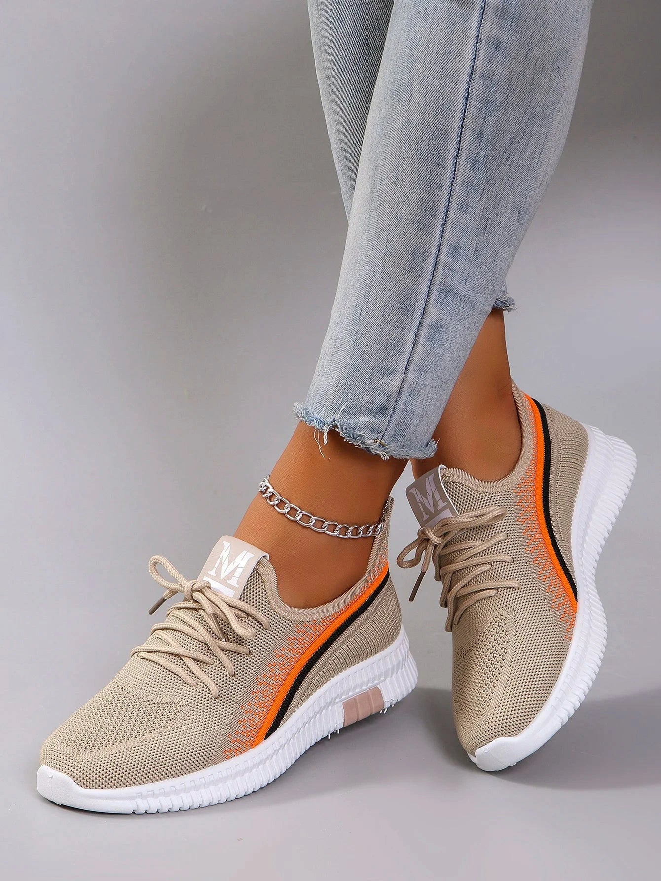 Chaussures plates d'été en maille respirante pour femmes, chaussures pour femmes, baskets décontractées, livraison gratuite en liquidation MAEJORKEN