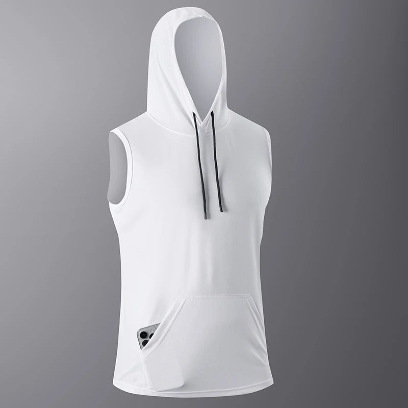 [Taille américaine] T-Shirt de gymnastique à séchage rapide sport Streetwear mode sweat à capuche T-Shirt noir 2025 été manches courtes haut t-shirts T-Shirt MAEJORKEN