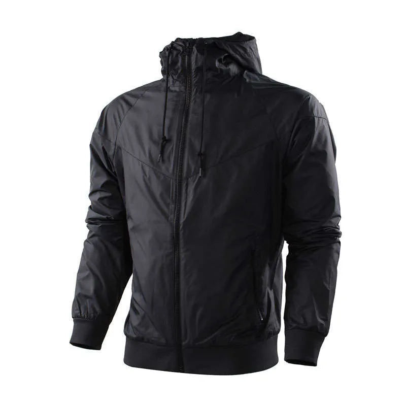 Veste de sport de plein air coupe-vent, imperméable et de protection solaire pour hommes, veste polyvalente à la mode et décontractée pour hommes MAEJORKEN