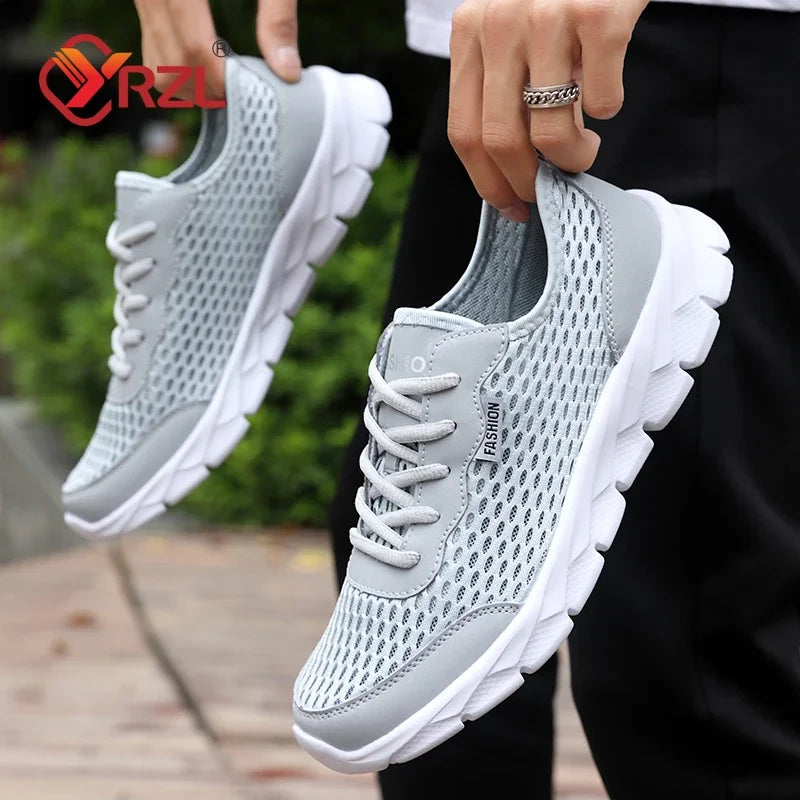YRZL chaussures de Tennis pour hommes baskets légères de haute qualité respirant en plein air athlétique Jogging Sport course marche homme chaussures MAEJORKEN