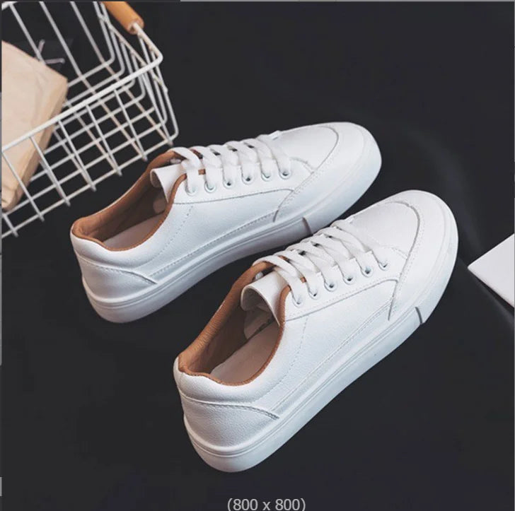 Chaussures De course blanches respirantes à lacets pour femmes, baskets décontractées à fleurs brodées, mode printemps-automne 2023 MAEJORKEN