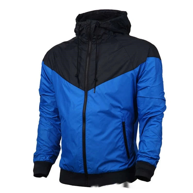 Veste de sport de plein air coupe-vent, imperméable et de protection solaire pour hommes, veste polyvalente à la mode et décontractée pour hommes MAEJORKEN