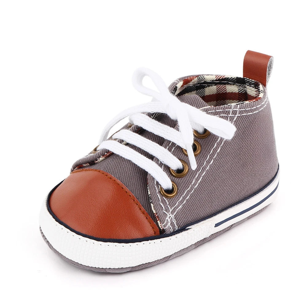 Bébé classique sport baskets nouveau-né bébé garçons filles imprimer premiers marcheurs chaussures infantile enfant en bas âge anti-dérapant bébé chaussures pré-marcheurs MAEJORKEN