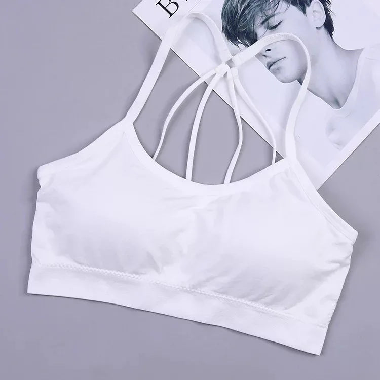 Soutien-gorge push-up respirant et sexy sans couture pour femme, haut sportif à fort impact pour gym, fitness et yoga MAEJORKEN