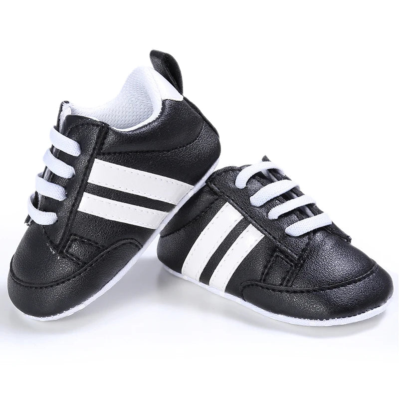 Enfant en bas âge bébé fille chaussures 0 à 3 6 9 12 18 24 mois décontracté mignon or blanc bébé garçon chaussures premiers marcheurs doux berceau chaussures Infantil MAEJORKEN
