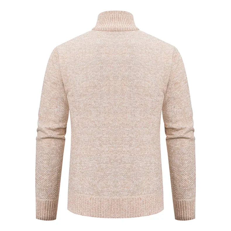 Cardigan zippé avec poche confortable et stylé du M au 4XL