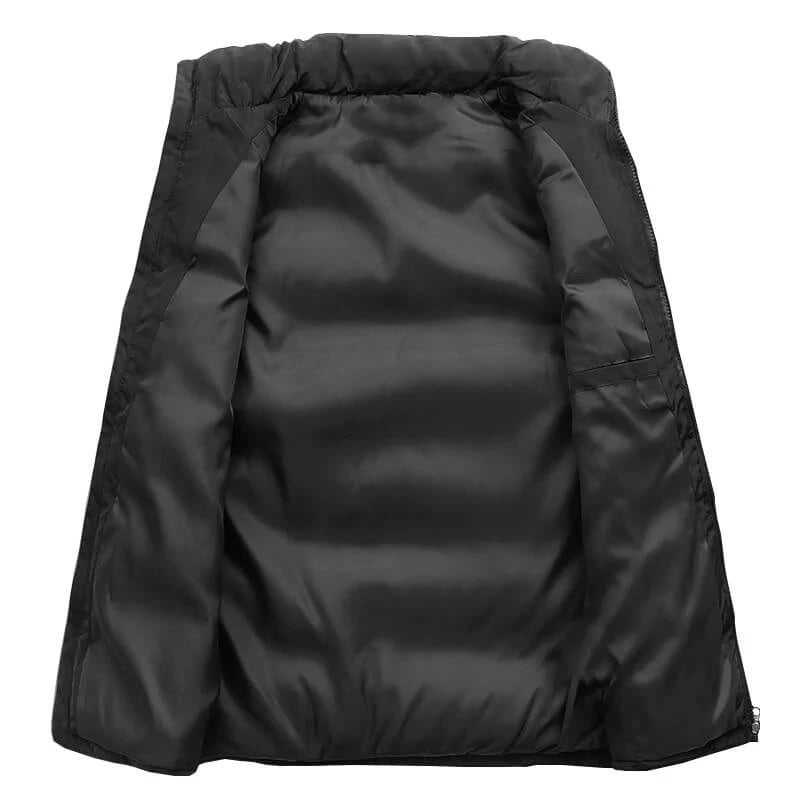 Gilet de combat personnalisé pour hommes et femmes, vestes épaisses, col montant, glaçure en coton solide pour documents, mode automne et hiver MAEJORKEN