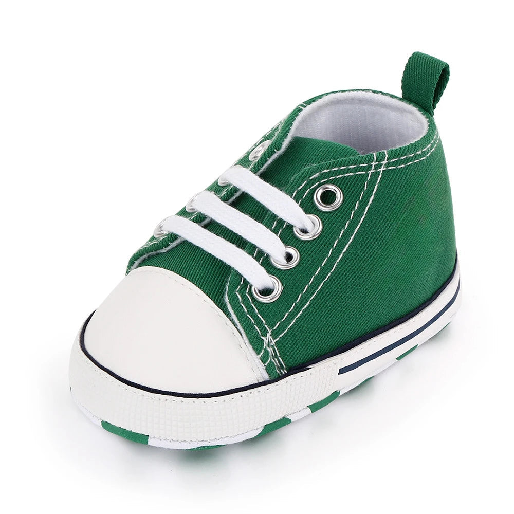 Bébé classique sport baskets nouveau-né bébé garçons filles imprimer premiers marcheurs chaussures infantile enfant en bas âge anti-dérapant bébé chaussures pré-marcheurs MAEJORKEN