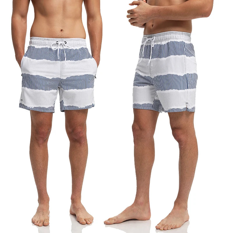 DATIFER été 2026 nouveauté hommes Shorts Polyester longue doublure 2 en 1 Shorts Para Hombre côté fermeture éclair poche maillot de bain de sport MAEJORKEN