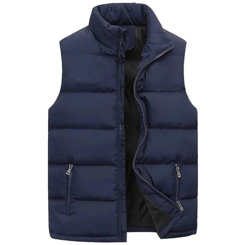 GlaJacket-Veste à col montant pour homme, manteau à fermeture éclair imperméable, gilet décontracté, vêtements de marque, chaud, hiver, automne MAEJORKEN