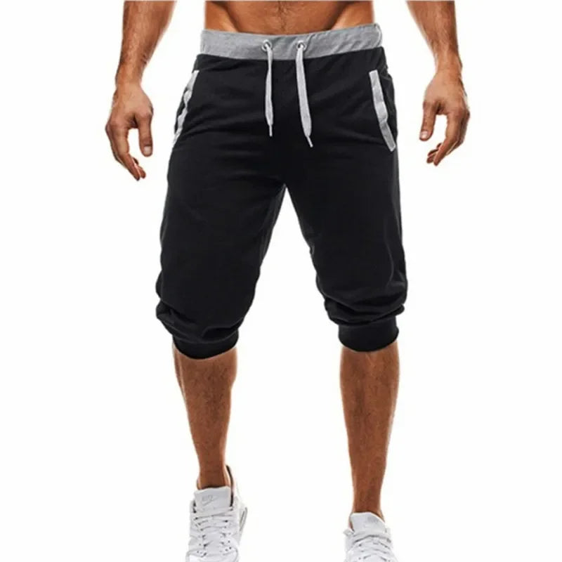 Short de plage en coton pour hommes, bermuda décontracté, zones noires, marque classique, mode estivale, nouveau, 2023 MAEJORKEN