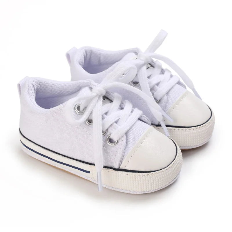 MRovior-Baskets en Toile pour Bébé Garçon et Fille de 0 à 18 Mois, Chaussures Confortables, Souples, Unisexes MAEJORKEN