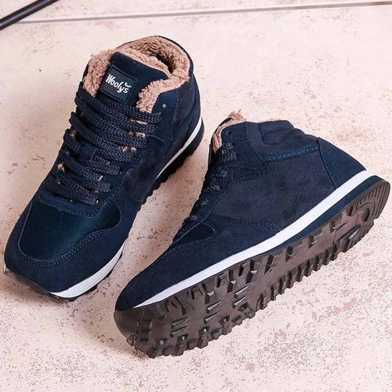 Bottes de neige épaisses en coton pour hommes et femmes grande taille du 36 au 48 MAEJORKEN