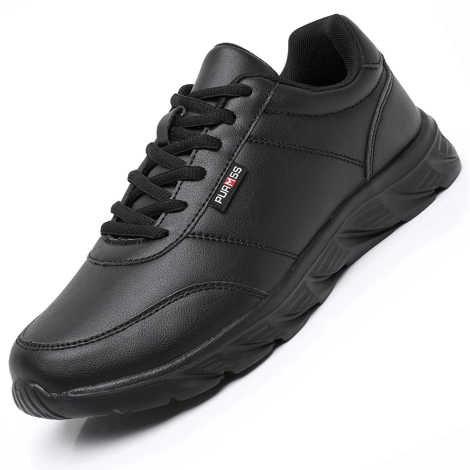 Hommes chaussures mocassins souples chaussures décontractées confortables pour hommes solide noir blanc marche hommes baskets chaussures grande taille 39-46 MAEJORKEN