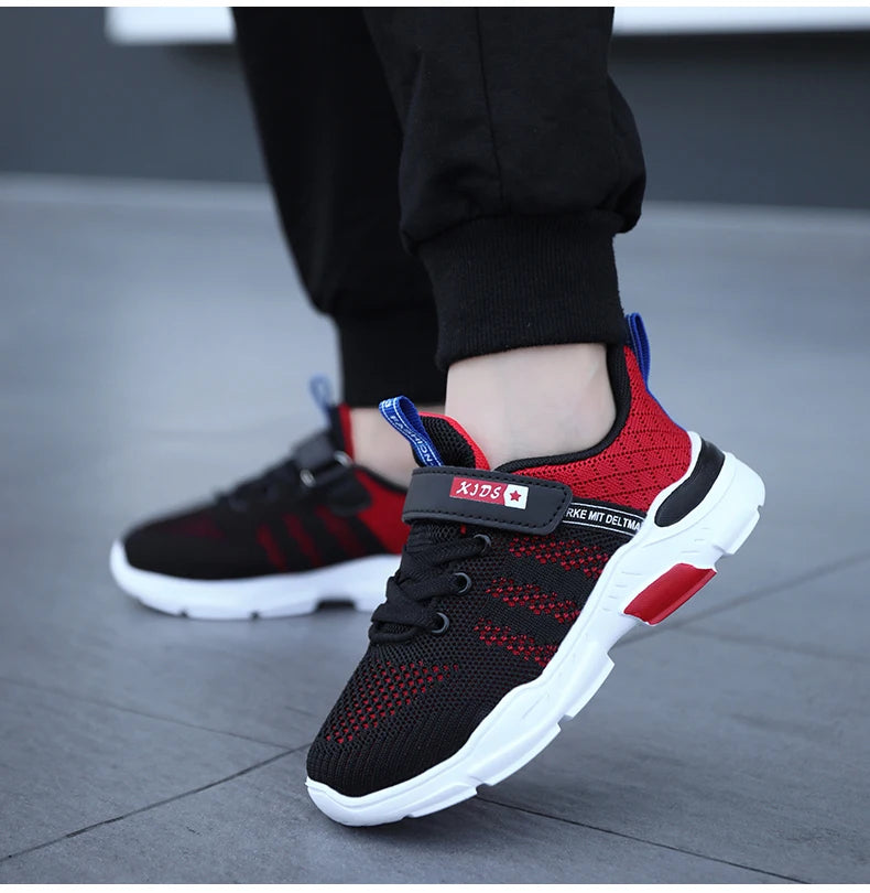 Chaussures de Course en Maille Respirante pour Enfant Garçon et Fille, Baskets Confortables et Décontractées à la Mode MAEJORKEN