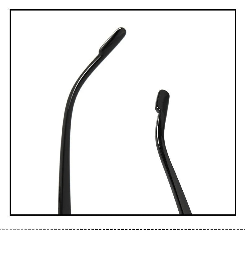 Lunettes de soleil sans monture pour hommes, de haute qualité, UV400, carrées, Double pont MAEJORKEN