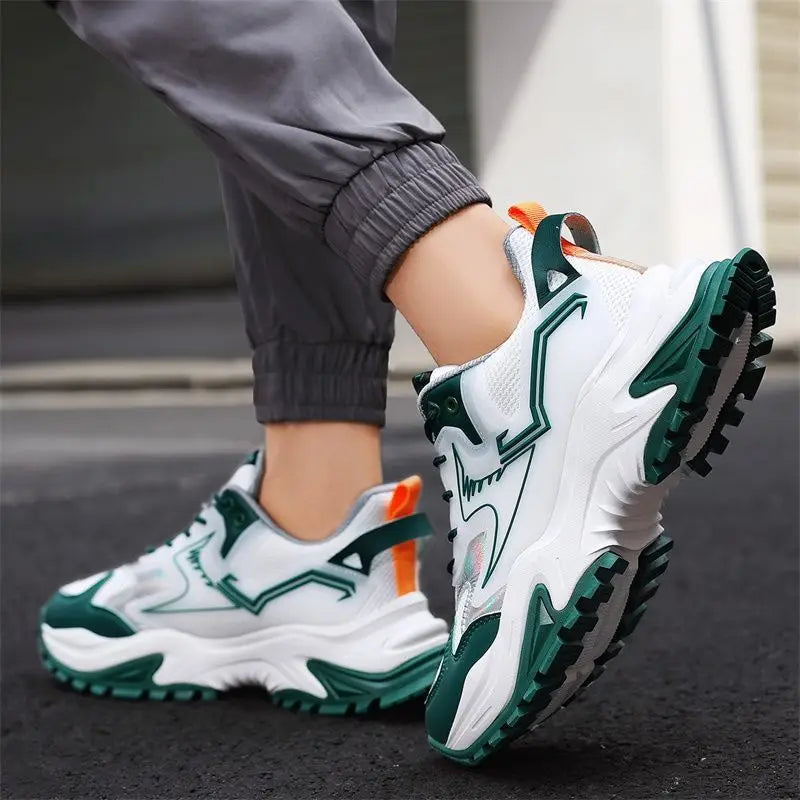 Baskets décontractées résistantes à l'usure pour hommes, chaussures canisées pour hommes, chaussures de course en plein air respirantes, nouvelles chaussures confortables, haute qualité MAEJORKEN