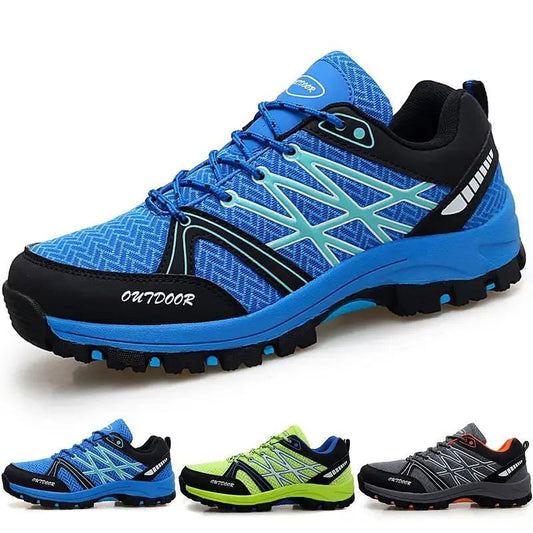 Chaussures de randonnée en maille pour hommes, souliers de voyage respirants, imperméables, pour plein air, chasse, pêche, montagne, équitation, sport MAEJORKEN