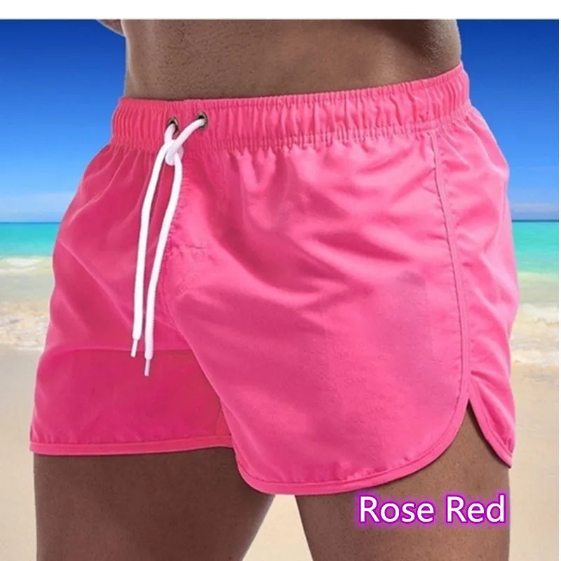 Short de sport en maille respirante pour hommes, à la mode, pour course à pied, vitesse sèche, été, entraînement fin, plage, nouvelle collection MAEJORKEN