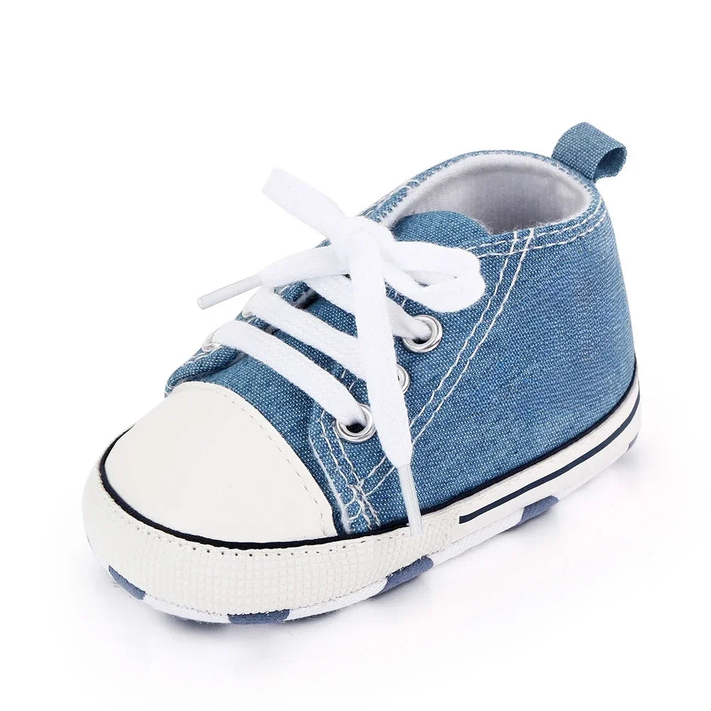 Bébé classique sport baskets nouveau-né bébé garçons filles imprimer premiers marcheurs chaussures infantile enfant en bas âge anti-dérapant bébé chaussures pré-marcheurs MAEJORKEN