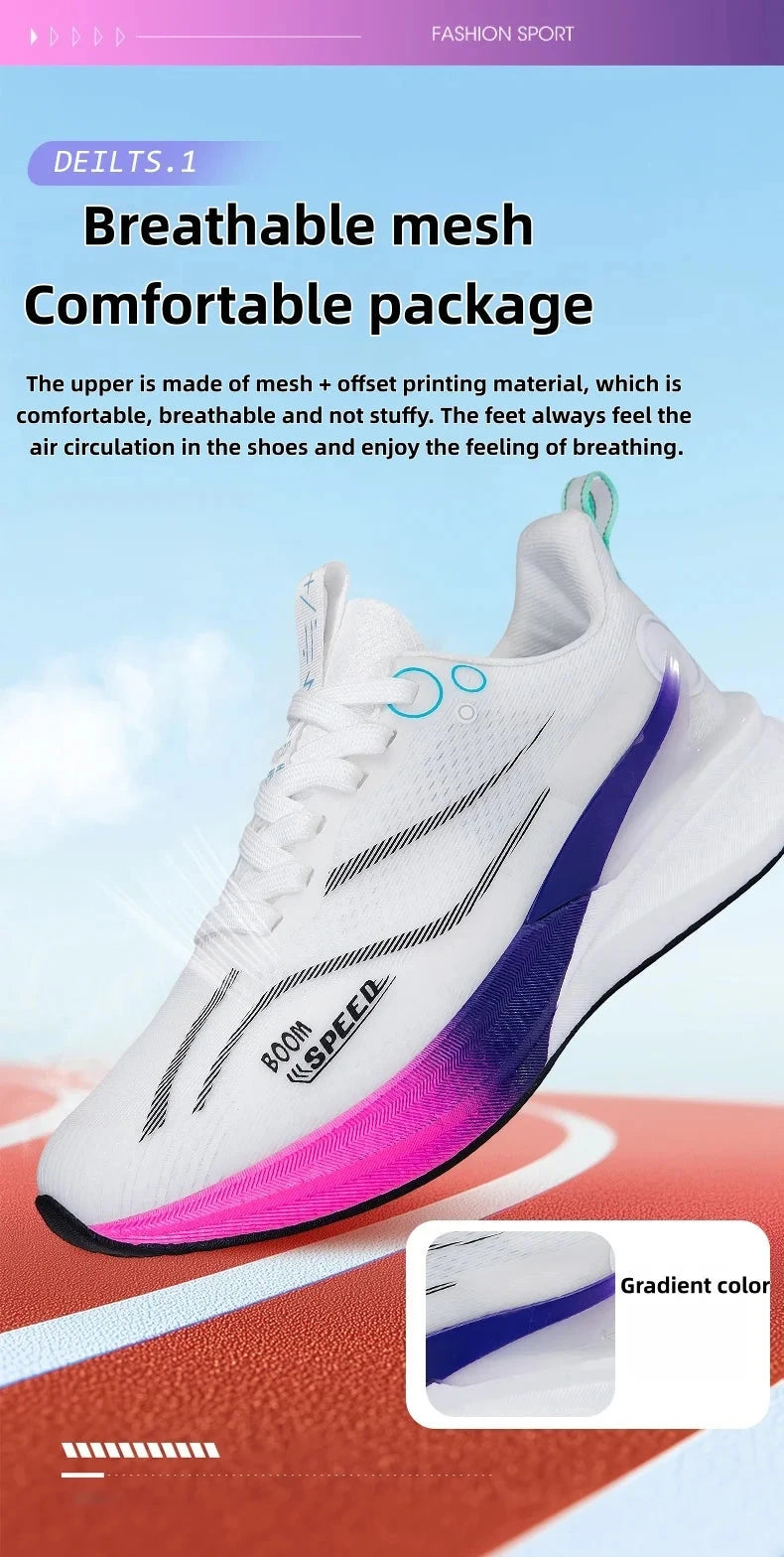 2025 hommes et femmes professionnel carbone conseil Marathon chaussures de course Absorption des chocs Ultra-léger Stable Support chaussures de sport MAEJORKEN