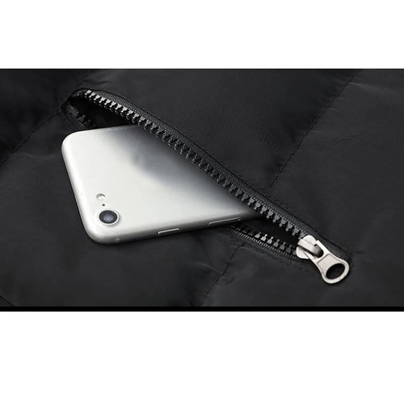 Gilet de combat personnalisé pour hommes et femmes, vestes épaisses, col montant, glaçure en coton solide pour documents, mode automne et hiver MAEJORKEN