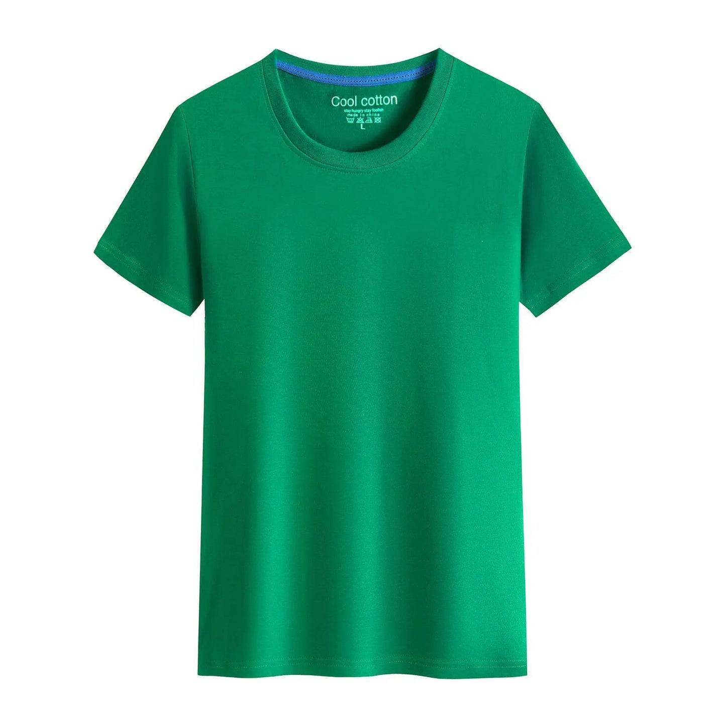 2025 tout nouveau 100% coton hommes T-shirt couleur Pure hommes t-shirts col rond à manches courtes homme T-shirt haut t-shirts pour vêtements masculins MAEJORKEN