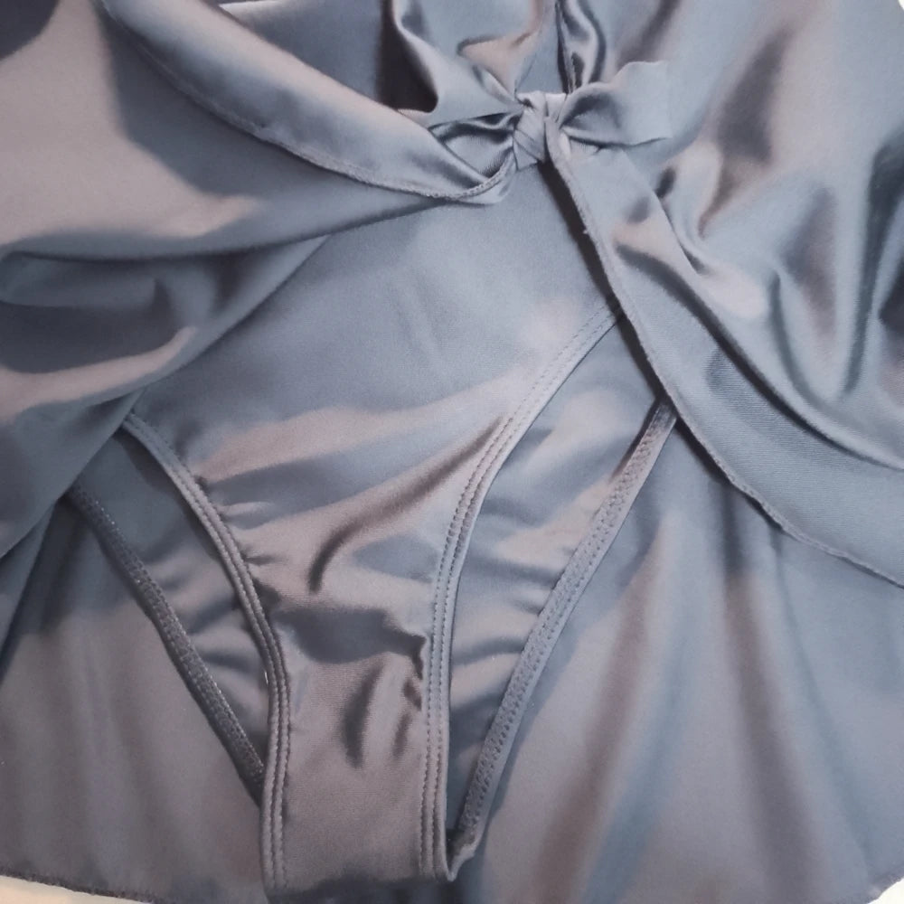 Maillot de bain ventre contrôle Sexy une pièce mince et confortable froncé et maillot de bain croisé élastique maillots de bain 2025 nouveau du S au 2XL MAEJORKEN