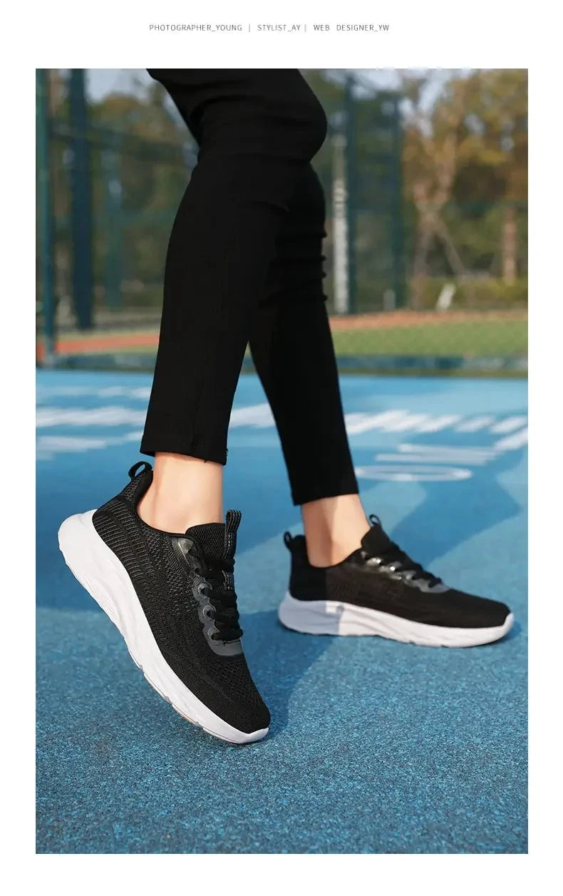 Baskets d'été respirantes pour femmes, semelle souple, plateforme confortable, baskets décontractées en maille, chaussures d'entraînement légères antidérapantes MAEJORKEN