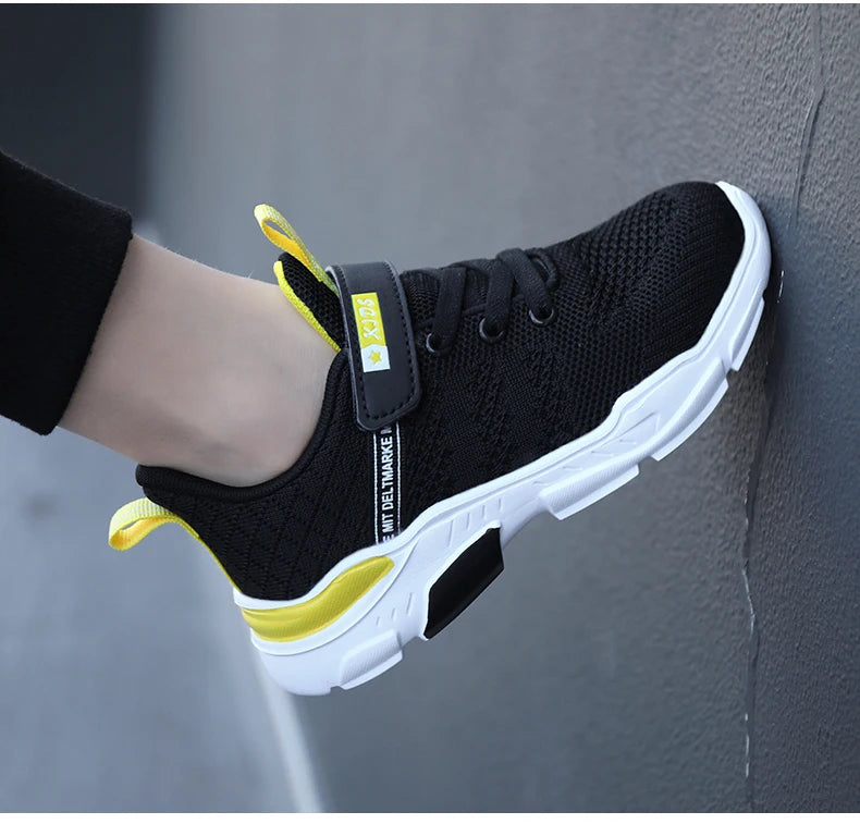 Chaussures de Course en Maille Respirante pour Enfant Garçon et Fille, Baskets Confortables et Décontractées à la Mode MAEJORKEN