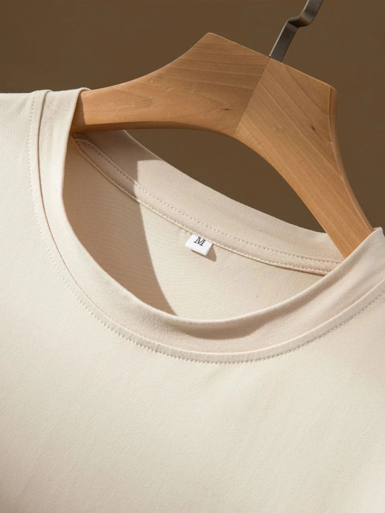 T-shirt manches courtes col rond homme, ample, 100% coton, été, imprimé graphique cocotier et salon, coupe cintrée, sport décontracté MAEJORKEN