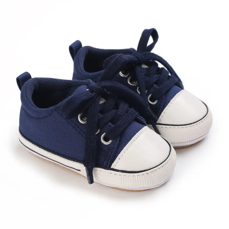 MRovior-Baskets en Toile pour Bébé Garçon et Fille de 0 à 18 Mois, Chaussures Confortables, Souples, Unisexes MAEJORKEN