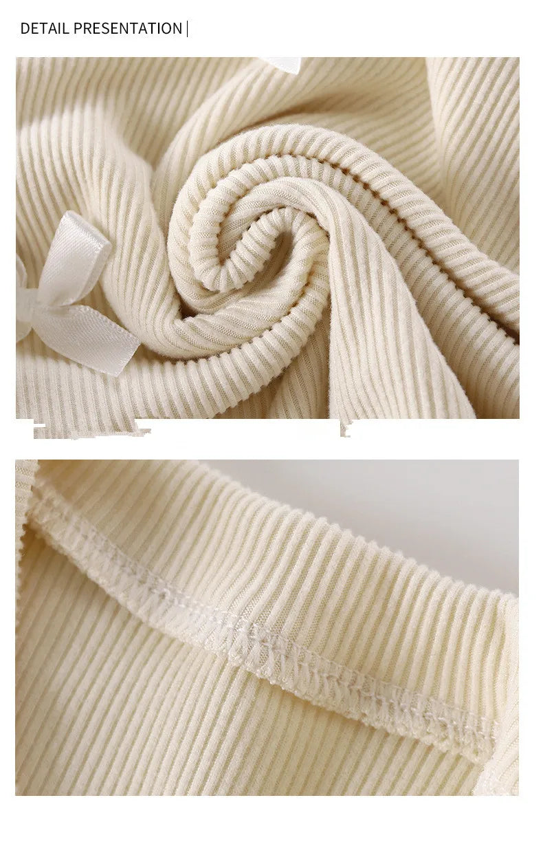 T-shirt à manches longues pour filles, avec nœud en dentelle, Style coréen, chemise inférieure de printemps pour enfants, nouvelle collection automne MAEJORKEN