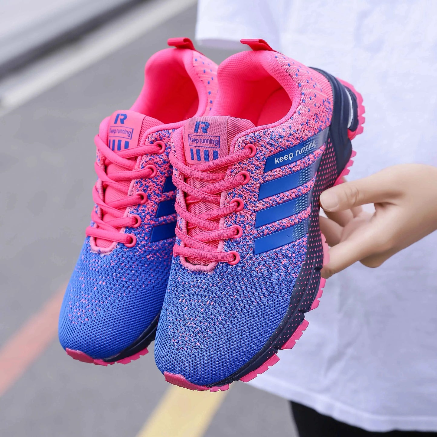 Baskets de course en plein air unisexes, chaussures non ald respirantes, chaussures de marche décontractées, confortables, hommes, rencontre, tennis, couples MAEJORKEN