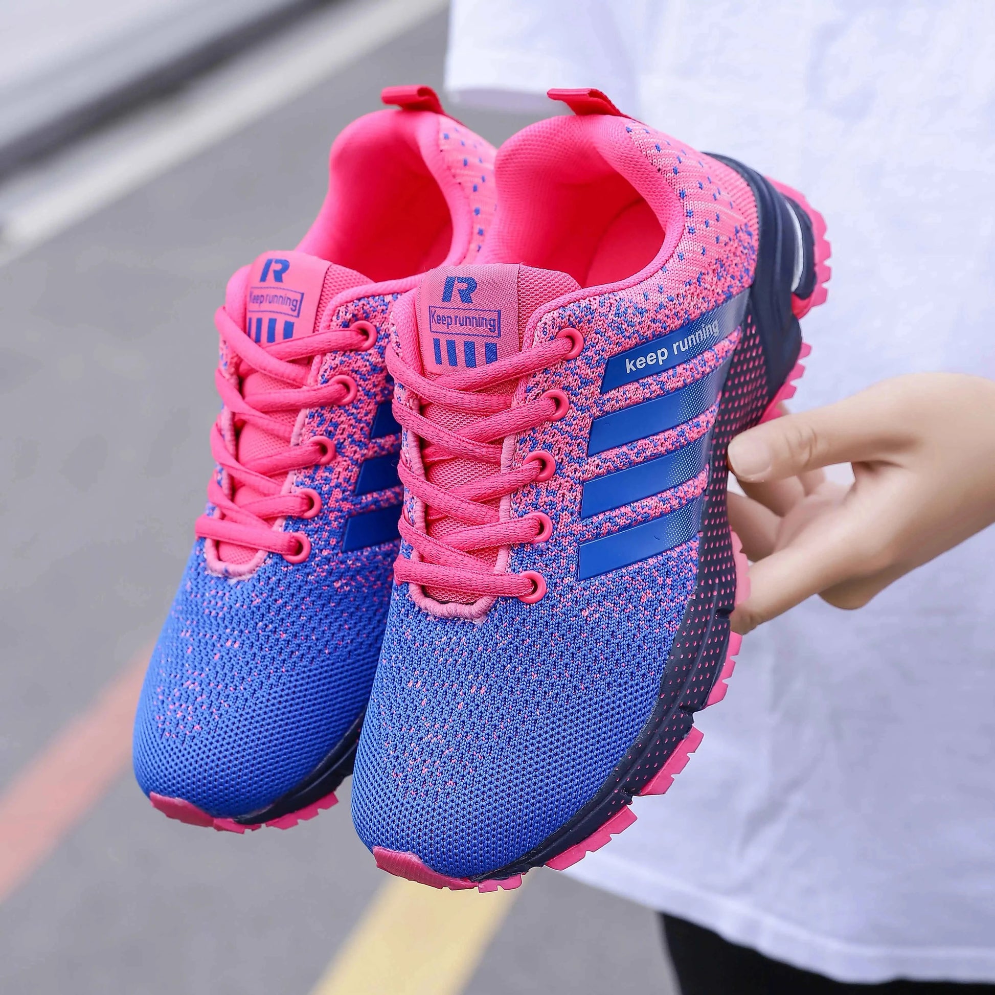 Baskets de course en plein air unisexes, chaussures non ald respirantes, chaussures de marche décontractées, confortables, hommes, rencontre, tennis, couples MAEJORKEN