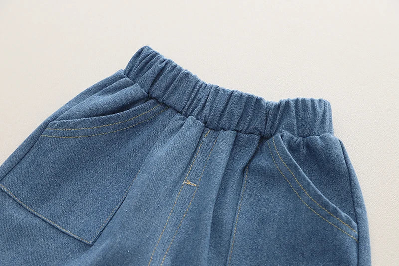 Ensemble de vêtements d'été pour bébé garçon de 0 à 5 ans, couleur unie, rayé, décontracté, manches courtes + beau short à la mode, deux p MAEJORKEN