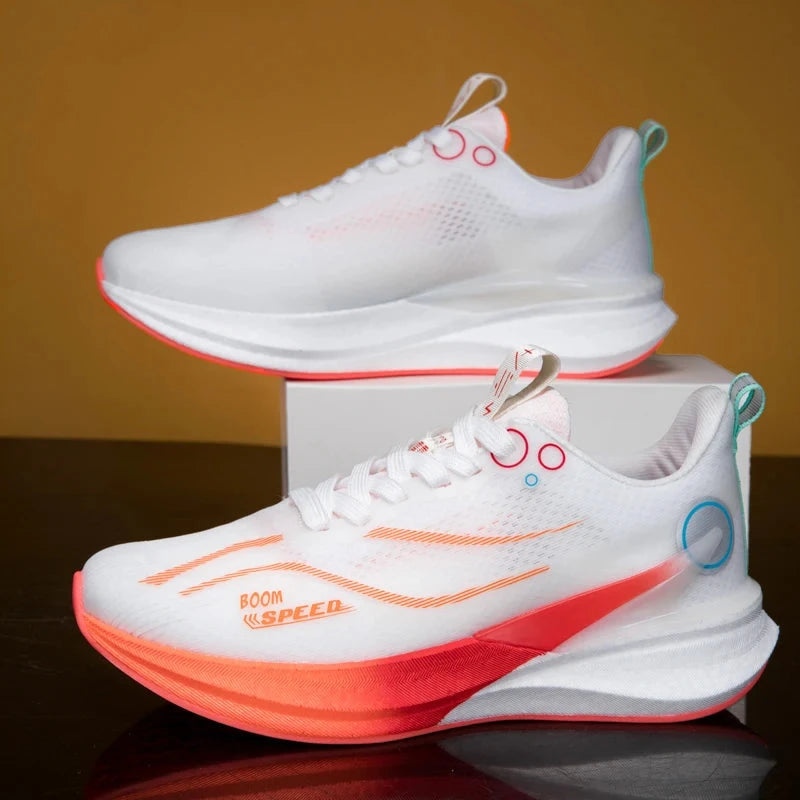 2025 hommes et femmes professionnel carbone conseil Marathon chaussures de course Absorption des chocs Ultra-léger Stable Support chaussures de sport MAEJORKEN