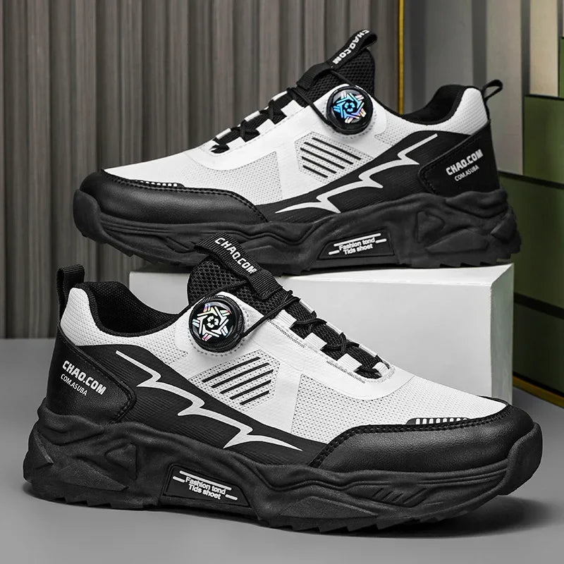 Baskets de tennis respirantes pour hommes, chaussures de course à plateforme décontractées, chaussures de sport de luxe, chaussures non aldes, confortables, quatre saisons, extérieur MAEJORKEN