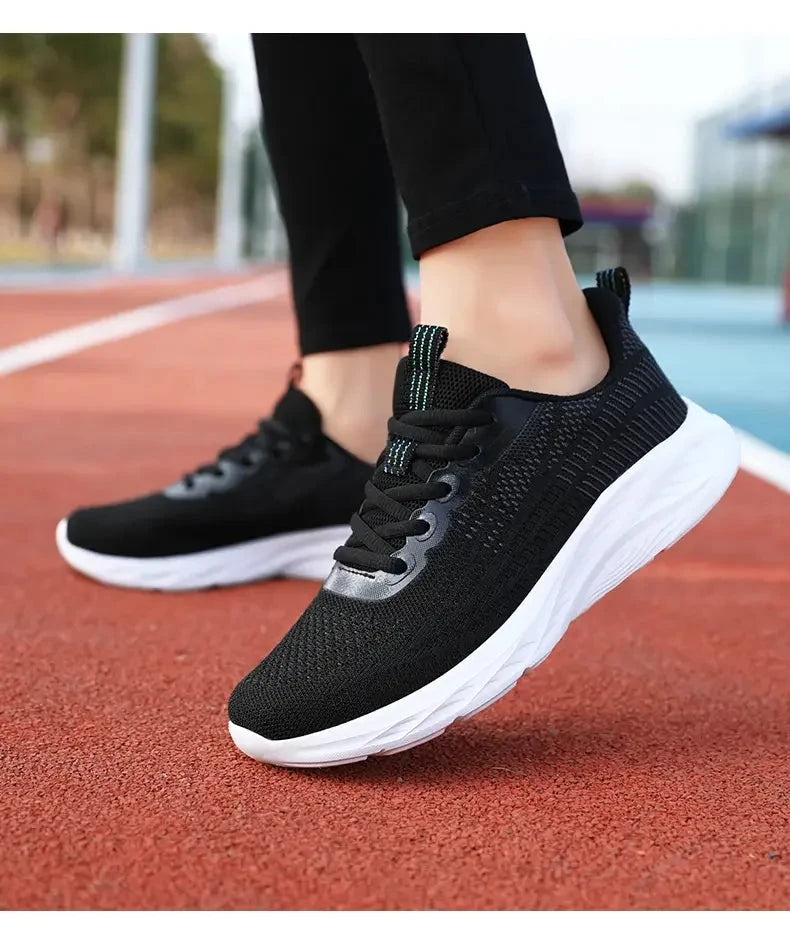 Baskets d'été respirantes pour femmes, semelle souple, plateforme confortable, baskets décontractées en maille, chaussures d'entraînement légères antidérapantes MAEJORKEN