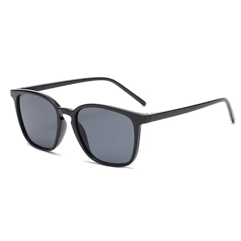 Lunettes De soleil carrées femme rétro marque Designer nuances noir