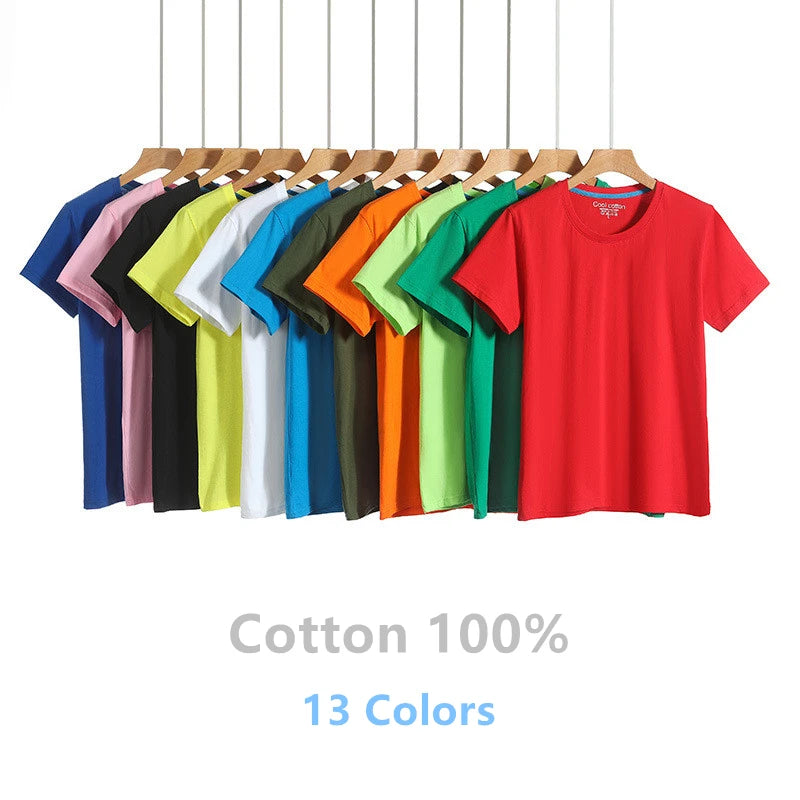 2025 tout nouveau 100% coton hommes T-shirt couleur Pure hommes t-shirts col rond à manches courtes homme T-shirt haut t-shirts pour vêtements masculins MAEJORKEN