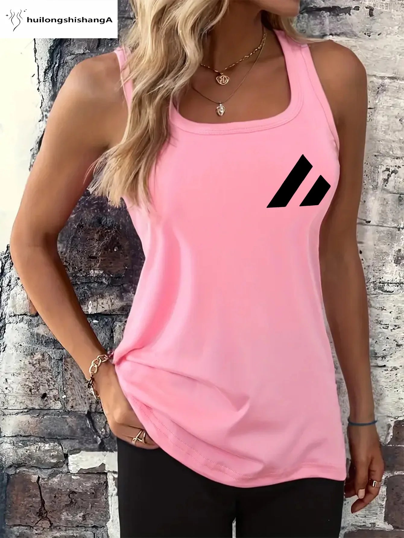 Débardeur imprimé en maille pour femme, motif attrape-rêves, ample et personnalisé, confortable, sans manches, idéal pour l'été du M au 3XL MAEJORKEN
