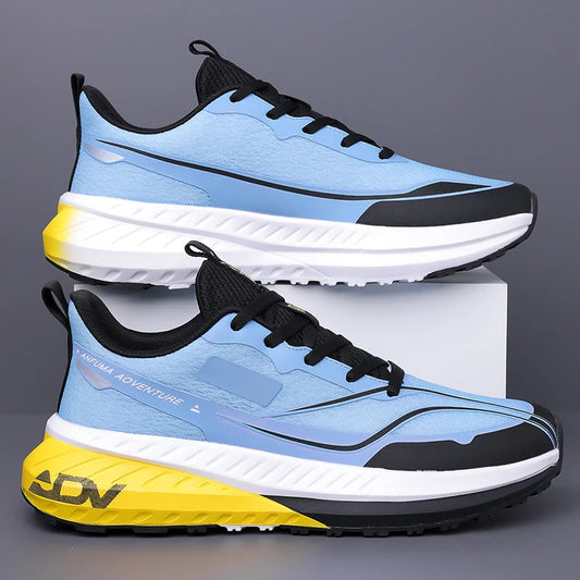 Chaussures de marche hommes en plein air antidérapant bonne qualité à la mode plat résistant à l'usure respirant baskets Sport décontracté chaussures de course homme MAEJORKEN