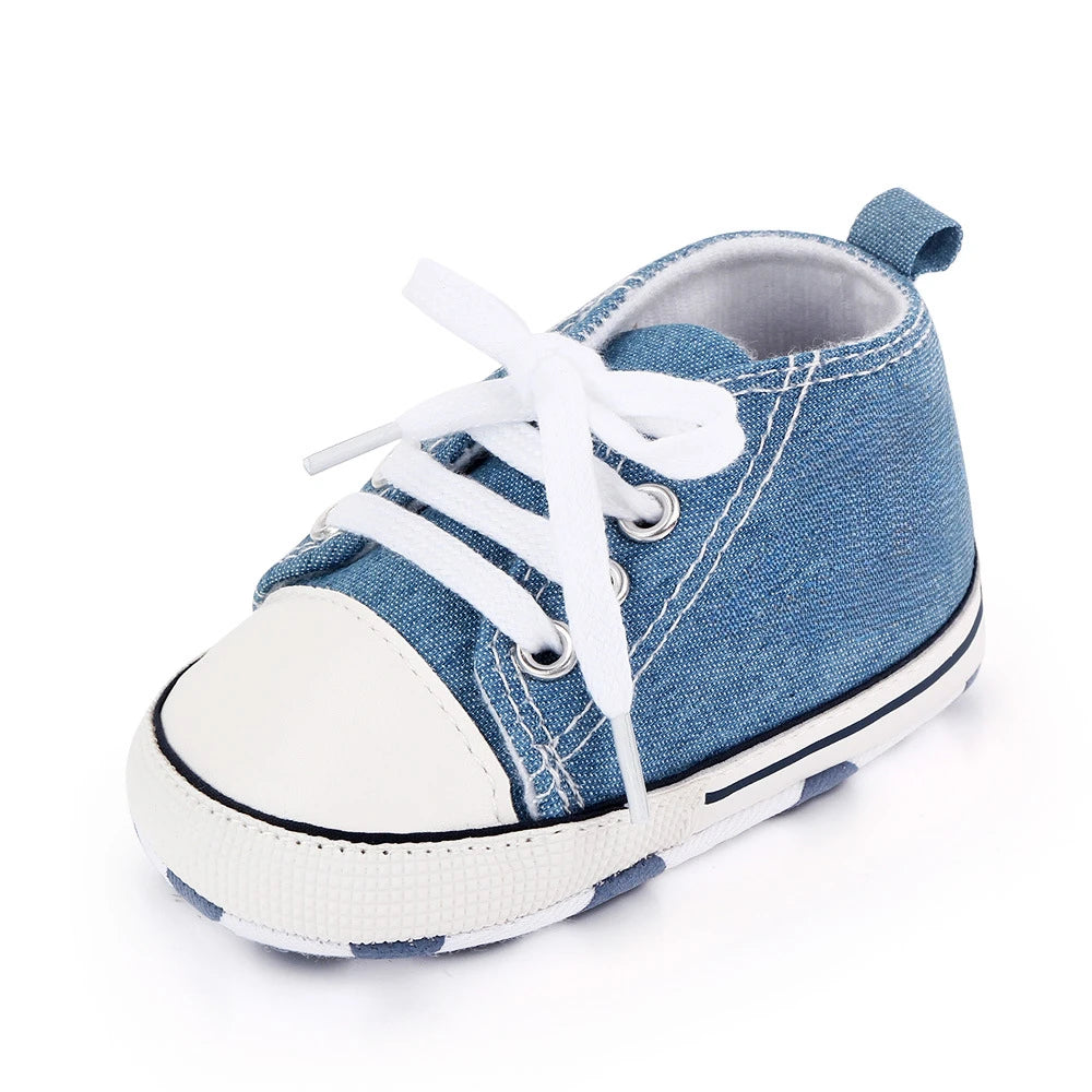 Bébé classique sport baskets nouveau-né bébé garçons filles imprimer premiers marcheurs chaussures infantile enfant en bas âge anti-dérapant bébé chaussures pré-marcheurs MAEJORKEN