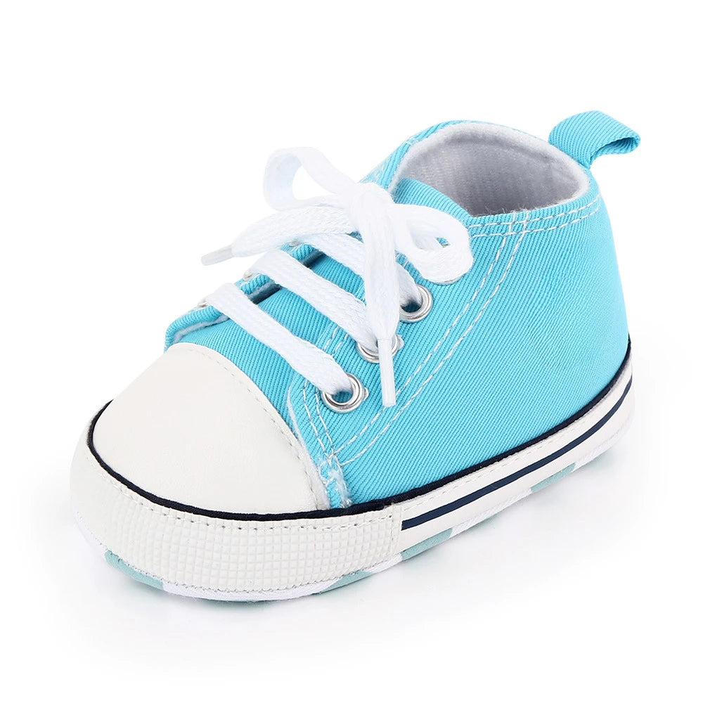 Bébé classique sport baskets nouveau-né bébé garçons filles imprimer premiers marcheurs chaussures infantile enfant en bas âge anti-dérapant bébé chaussures pré-marcheurs MAEJORKEN