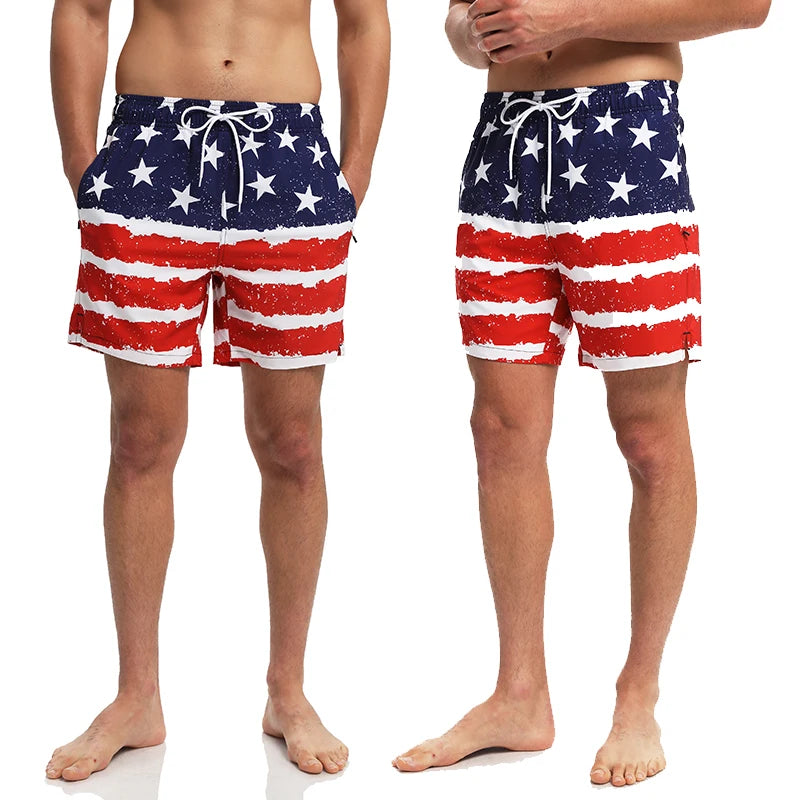 DATIFER été 2026 nouveauté hommes Shorts Polyester longue doublure 2 en 1 Shorts Para Hombre côté fermeture éclair poche maillot de bain de sport MAEJORKEN
