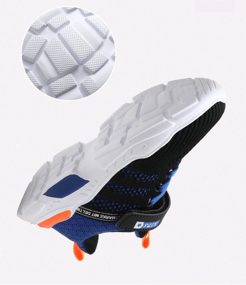 Chaussures de Course en Maille Respirante pour Enfant Garçon et Fille, Baskets Confortables et Décontractées à la Mode MAEJORKEN