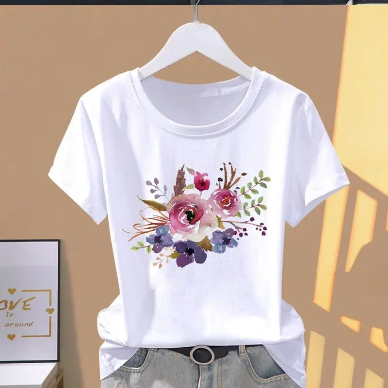 T-shirt manches courtes femme