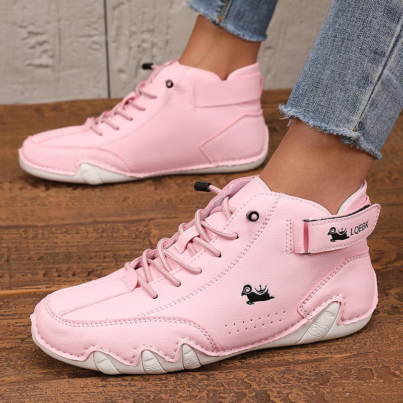 Chaussures de sport pour femmes randonnée en plein air fond plat confortable paresseux marque chaussures de conduite décontractées respirant mode Sneaker chaussures MAEJORKEN