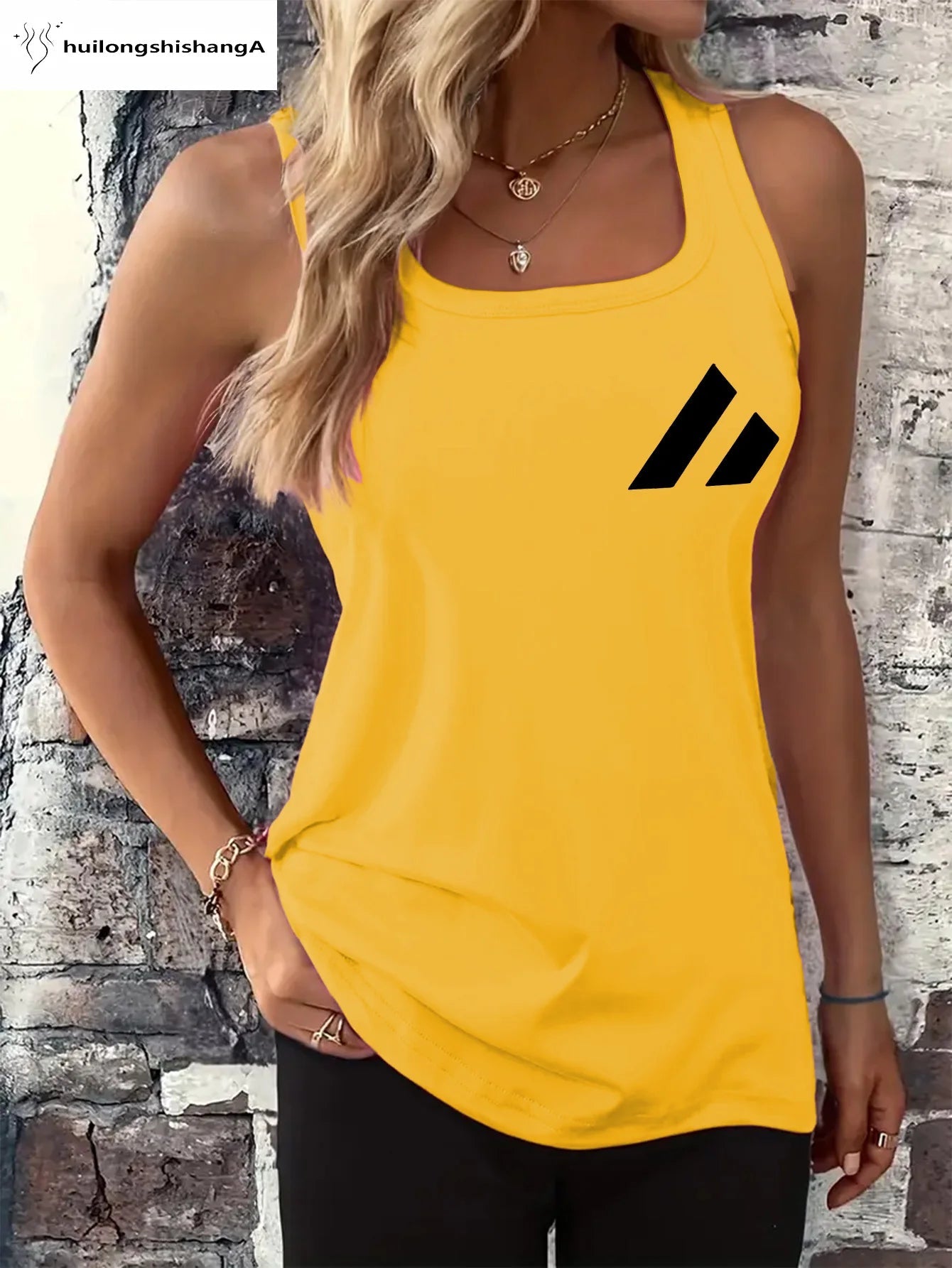 Débardeur imprimé en maille pour femme, motif attrape-rêves, ample et personnalisé, confortable, sans manches, idéal pour l'été du M au 3XL MAEJORKEN